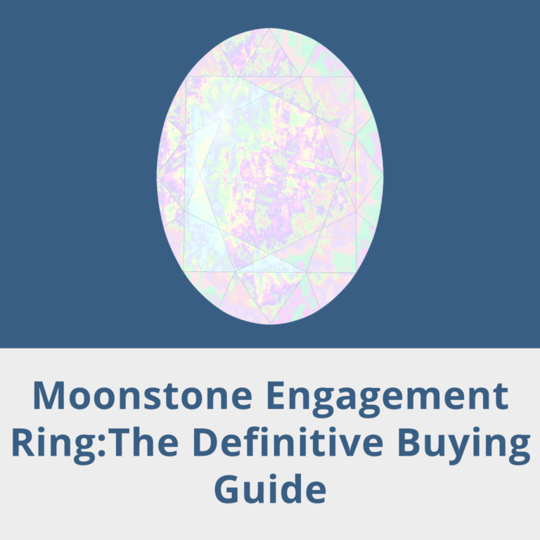 Moonstone Engagement Ring